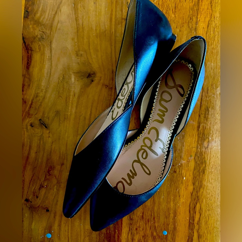 Sam Edelman black D’Orsay flat size 6